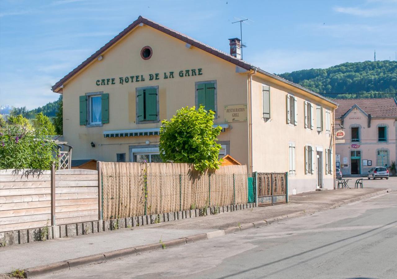 Cafe Hotel De La Gare Champagnole Luaran gambar
